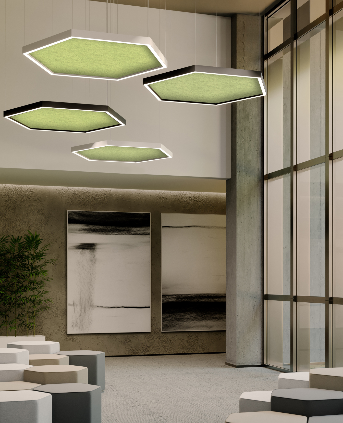 Prodotti LED esagonali Novalux Prodotti LED esagonali Novalux